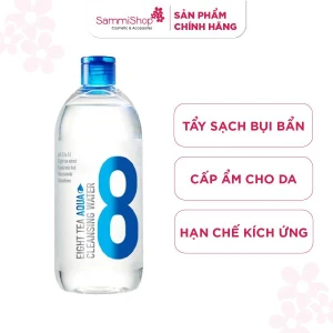 BOM Nước tẩy trang Eight Tea Aqua Cleansing Water 500ml