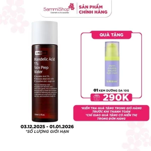 By Wishtrend nước hoa hồng tẩy da chết Mandelic Acid 5% Skin Prep Water 120ml