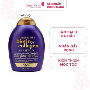 Dầu gội đầu OGX Thick&full biotin&collagen shampoo 385ml