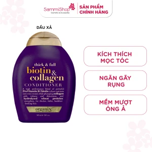 Dầu xả OGX Thick&full biotin&collagen conditon 385ml