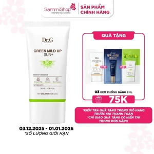 Dr.G Kem chống nắng Green Mild Up Sun 50ml