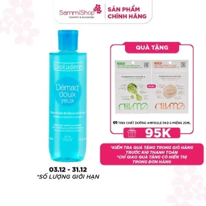 Evoluderm Nước tẩy trang mắt Gentle Eye Make-up Remover 250ml