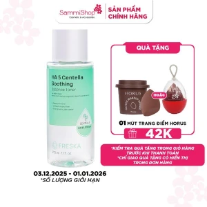 Freska Nước hoa hồng HA 5 Centella Soothing Essence Toner 210ml