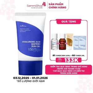 Isntree Gel Chống Nắng Hyaluronic Acid Watery Sun Gel 50ml