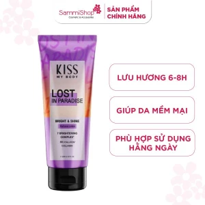 Kiss My Body Sữa dưỡng thể Bright & Shine Perfume Lotion Lost In Paradise 226g