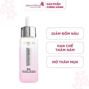 Loreal Dưỡng chất Glycolic-Bright Anti-dark Spot Brightening Serum 30ml