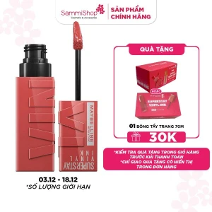 Maybelline Son kem superstay vinyl ink