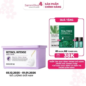 Some By Mi Hộp mặt nạ giấy Retinol Intense Daily Mask 350ml (hộp 30 miếng)