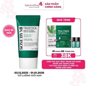 Some By Mi Kem chống nắng Truecica Mineral Calming Tone-up Suncream 50ml