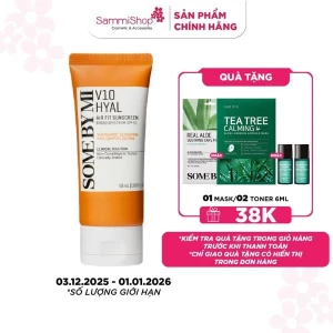 Some By Mi Kem chống nắng V10 Hyal Air Fit Sunscreen Broad Spectrum SPF50 50ml