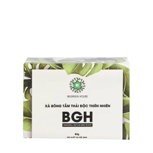 Xà Bông Tắm Begreen House - Natural Detox Bar Soap