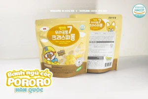 Bánh Ngũ Cốc Dinh Dưỡng Pororo vị Phô Mai Cho Bé (60g)