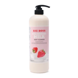 FOOD A HOLIC BIG BOSS MILK BODY CLEANSER - STRAWBERRY