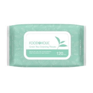 FOOD A HOLIC GREEN TEA CLEANSING TISSUES