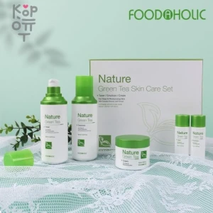 FOOD A HOLIC NATURE GREEN TEA SKIN CARE SET