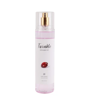 FOOD A HOLIC TWINKLE HAIR AND BODY MIST - 1 POME GARNET