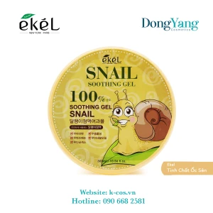 Gel dưỡng đa năng tinh chất ốc sên Ekel Moisture Snail Soothing Gel 300gr
