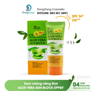 Kem Chống Nắng Nha Đam - Ekel Soothing Moisture Aloe Vera Sun Block