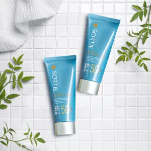 Kem Chống Nắng Sortie Clarity Skinning SPF50 PA 2 IN 1 Giúp Makeup Và Nâng Tông Cho Da Mặt 100ml Hàn Quốc