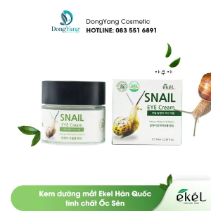 Kem dưỡng mắt giảm quầng thâm ốc sên Ekel Snail Eye Cream