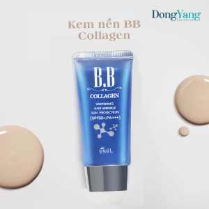 Kem Nền Chống Nắng Che Khuyết Điểm BB Collagen Ekel 70ml