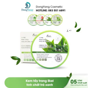 Kem Tẩy Trang Trà Xanh Ekel - Green Tea Cleansing Cream Ekel 300gr