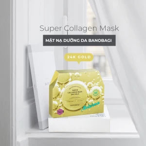 Mặt Nạ Super Collagen 24K Gold Chống Lão Hóa BANOBAGI 30ml Hàn Quốc