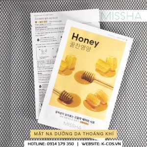 Mặt nạ thoáng khí hương Mật Ong - Missha Airy Fit Sheet Mask Honey