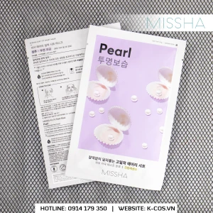 Mặt nạ thoáng khí hương Ngọc Trai - Missha Airy Fit Sheet Mask Pearl