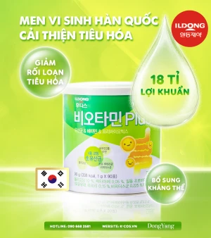 Men Vi Sinh Cải Thiện Tiêu Hóa Ildong Hàn Quốc 90g