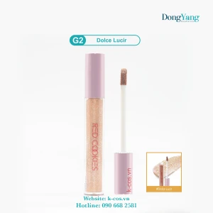 Nhủ Mắt Red Cookies Twinkle Glaze Pearl Glitter - G2 Màu Nâu Ánh Vàng