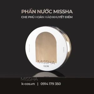Phấn Nước Missha Glow Che Phủ Hoàn Hảo Cushion- Màu 21