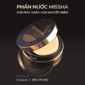 Phấn Nước Missha Stay Lasting Cushion Che Phủ Hoàn Hảo- Màu 21