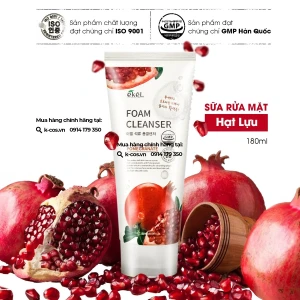 Sữa rửa mặt tinh chất lựu Ekel Pomegranate Foam Cleanser ( Date 2026 )