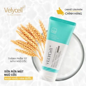 Sữa Rửa Mặt Tinh Chất Ngũ Cốc Velycell Grain Deep Cleansing Foam
