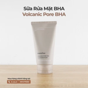 Sữa Rửa Mặt Trị Mụn Tro Núi Lửa INNISFREE Volcanic Pore Cleansing Foam 150ml