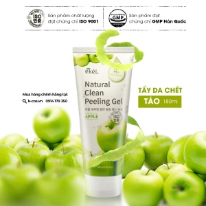 Tẩy tế bào chết táo Ekel Natural Clean Peeling Gel Apple ( Date 2026 )