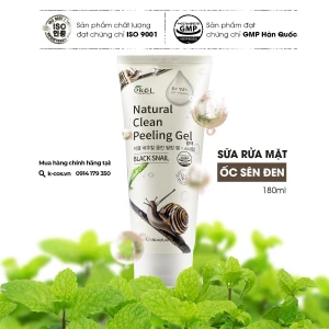 Tẩy tế bào da chết ốc sên đen Ekel 180ml ( Date 2026 )