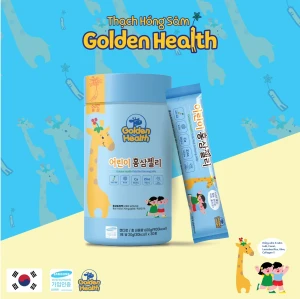 Thạch Hồng sâm Golden Health 6 in 1 - Hộp 600g (30 gói x 20g)