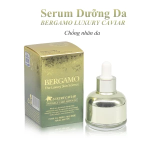 Tinh chất Dưỡng Da Bergamo The Luxury Skin Science Luxury Caviar