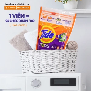 Viên Nước Giặt Tide Pods 3IN1- Túi 42 Viên