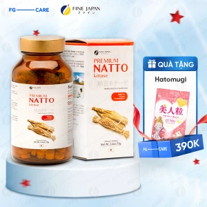Viên uống hỗ trợ phòng ngừa đột quỵ Fine Japan Natto Kinase 300 viên