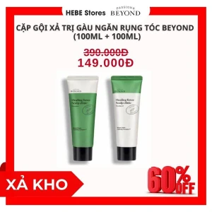 Bộ Dầu Gội và Dầu Xả Giảm Gàu Và Gãy Rụng Beyond Healing Force Hair - mini