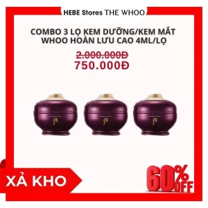 Kem Dưỡng Trẻ Hóa Da Hoàn Lưu Cao Whoo Hwanyu Imperial Youth Master Cream Mini 4ml