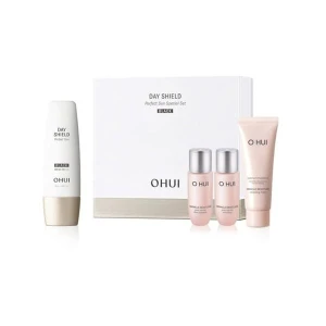 Set Kem Chống Nắng Ohui Day Shield Perfect Sun Black SPF50 /PA