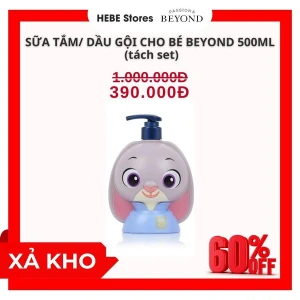 Sữa Tắm/ Dầu Gội Cho Bé Beyond Angel Kids Body Wash 500ml - TÁCH SET