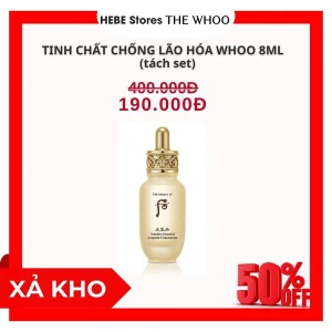 Tinh chất chống lão hóa The Whoo Nutritive Essential Ampoule Concentrate 8ml - Tách set