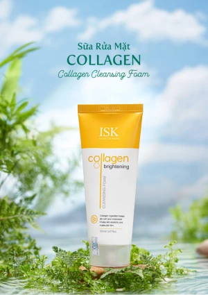 Sữa rửa mặt Collagen ISK săn chắc, nâng cơ da