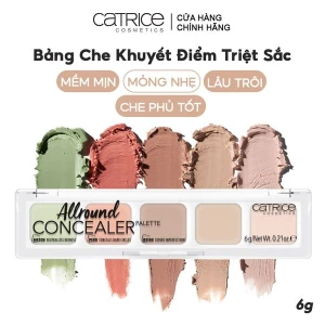 Bảng Che Khuyết Điểm Catrice Triệt Sắc 5 Ô Allround Concealer 010 6g