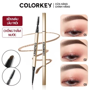 Chì Kẻ Mày Hai Đầu Colorkey Lâu Trôi The Rapid Eyebrow Pencil 0.07g